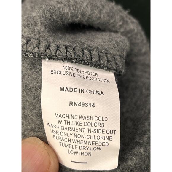 Colorado State Rams Full Zip Fleece Jacket Mens Size XXL Green Gray Embroidered‎ - Picture 9 of 10